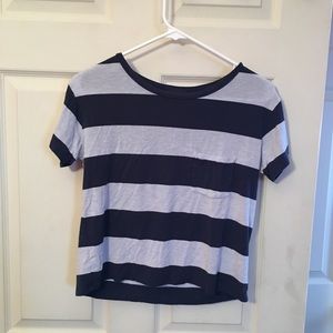 striped soft tee